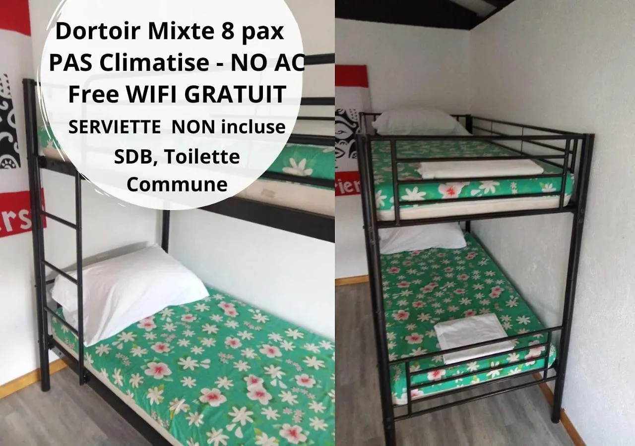 Hostel Alaroots Maison Piscine Moorea